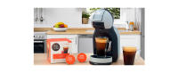Nescafé Dolce Gusto Mini Me S KP123B Krups Cafetera de cápsulas con 15 bares de presión, capacidad 0.8 L, bebidas frías o calientes, modo Eco, Play&Select, Thermoblock, 35 tipos café, color gris/negro - details 1