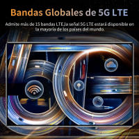 Tabletas de 10.1 pulgadas 16GB RAM 1TB ROM Android 13.0 20000mAh Red 5G WIFI Bluetooth con teclado doble cámara 5MP 13MP doble tarjeta SIM Tableta PC Android - details 1