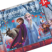 Ravensburger-Dos puzzles de 12 piezas - Frozen