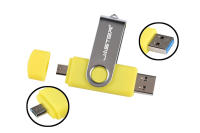 Nuevo USB 3.0 OTG Pendrive De 64GB Negro 2 En 1 32GB Impermeable 16GB Plástico 8GB U Disco 4GB Memoria Regalo De Negocios - details 6