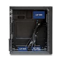 UNYKAch NUMEN 300 Pro – Caja PC Micro ATX, 4 USB (2×3.0 + 2×2.0), Soporte ATX, GPU hasta 250 mm, Compacta Negra/roja, Ideal para Empresas, Comercios e Instituciones - details 4