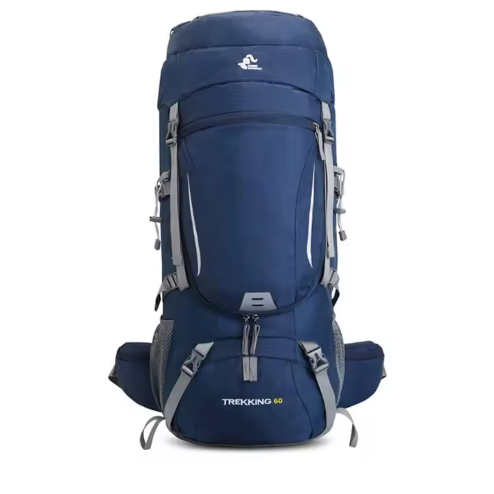 Mochila GRANDE para senderismo y montañismo para hombre, para escalada morral, senderismo, Camping, deporte al aire libre, bolsa XA108Y, 60L - 1