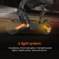 Patinetes Electricos Adultos Plegable KuKirin G2 Pro con motor 600W,  Patinete Eléctrico para Adultos, batería 48V 15AH, velocidad máxima de 50km/h, neumáticos de 9 pulgadas, autonomía 58 km, frenos de disco dobles, asiento desmontable Scooter eléctrico - details 7