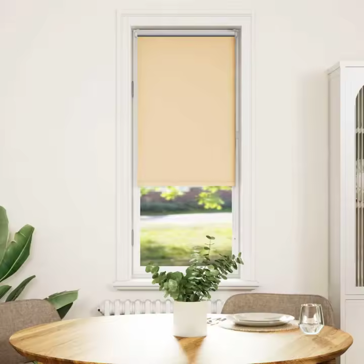 Estor Enrollable Opaco Beige 50x150 cm Tela Ancho 45,7 cm - 1