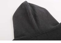 Sudadera De Capucha Oversized Hip Hop Para Hombre Streetwear Gráfico Retro Negro Unisex Cuello Alto Manga Completa Material Algodón Y Poliéster - details 4