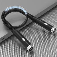 Luz De Lectura Para El Cuello LED Recargable Por USB Con 3 Niveles De Brillo Luz De Libro Flexible Portátil Duradera Para Lectura Nocturna - details 8