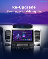 Junsun Radio Coche para Toyota Prado 120 2004 2005 2006 2007 2008 2009 Inalámbrico CarPlay Android Auto AI Voice 2 din Pantalla Coche Android Auto Multimedia Navegación GPS Auto radio - details 1