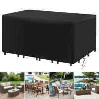 Cubierta Protectora Para Muebles De Jardín Y Terraza 210D Impermeable Cubierta De Polvo Para Sofá Silla Rain Y Snow Estilo Sólido - details 6