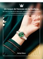 Reloj De Cuarzo Para Mujer OLEVS Movimiento Japonés Resistente Al Agua Acero Inoxidable Cerámica Lujo Reloj De Pulsera Para Damas Conjunto Popular - details 15