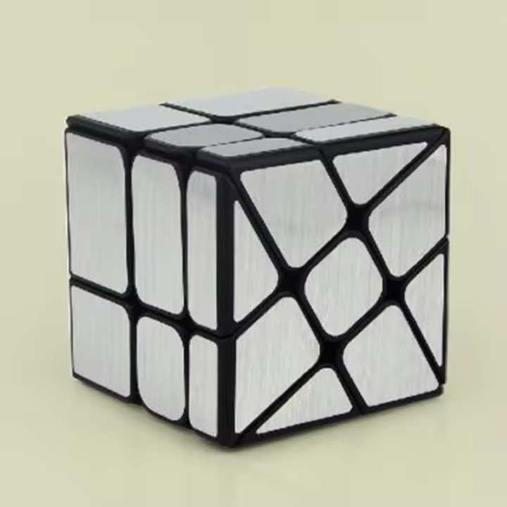 MoYu Mofangjiaoshi Cubo Magico 3x3 Fisher Windmill Espejo Divertido Juguete De Puzzle Para Niños Educativo Y Deportivo - 1
