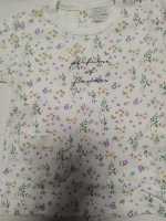 Conjunto de flores para bebé recién nacido niña Yatsi - Camiseta y polaina de algodón para otoño e invierno (52-62cm) - details 4