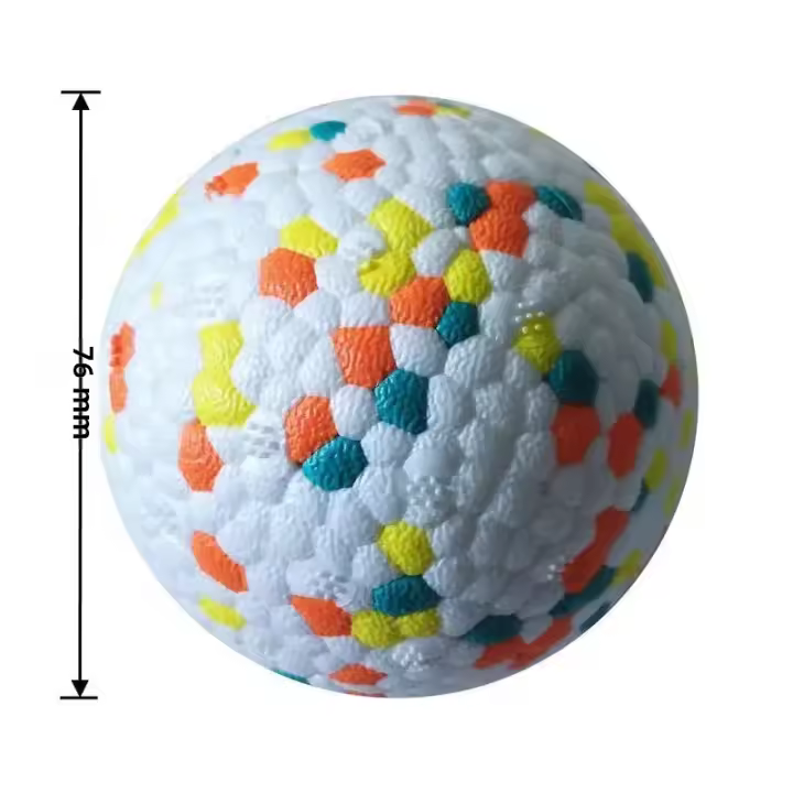 Juguete De Masticar Para Perros Bola De Popcorn Ligera Y Elástica E-TPU Juguetes Interactivos Para Mascotas - 1