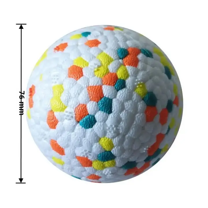 Juguete De Masticar Para Perros Bola De Popcorn Ligera Y Elástica E-TPU Juguetes Interactivos Para Mascotas - 1