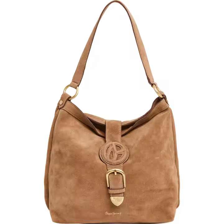 Pepe Jeans Bolso Cassidy Suede Marrón - 1