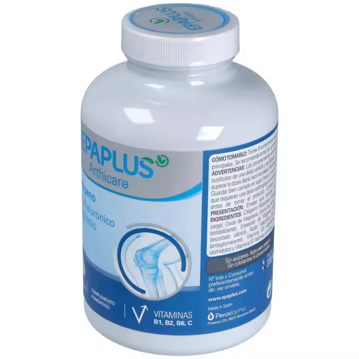 Epaplus Colágeno + Ác. Hialurónico + Magnesio, 448 Comprimidos - 1