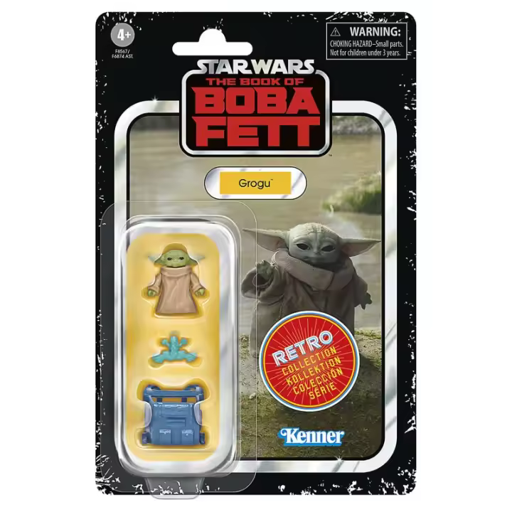 FIGURA GROGU HASBRO  STAR WARS EL LIBRO DE BOBA FETT - 1