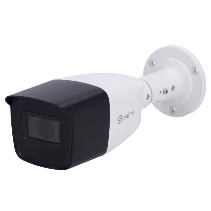 Cámara Bullet Safire Gama ECO - Salida 4 en 1 - 2 Mpx high performance CMOS - Lente 2.7~13.5 mm - Smart IR Matrix, Alcance 40 m - Impermeable IP67 - 1