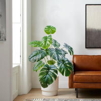 Artificial Monstera De 60-110cm Planta Falsa De Plástico Para Decoración De Casa Y Oficina En Maceta Ornamental Apta Para Festivales - details 19