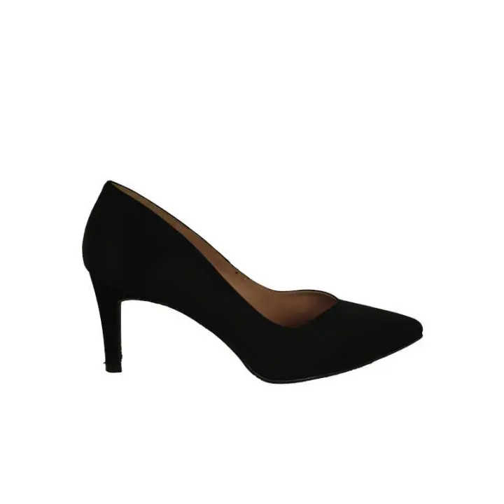 zapato tipo salon en tejido raso - 1