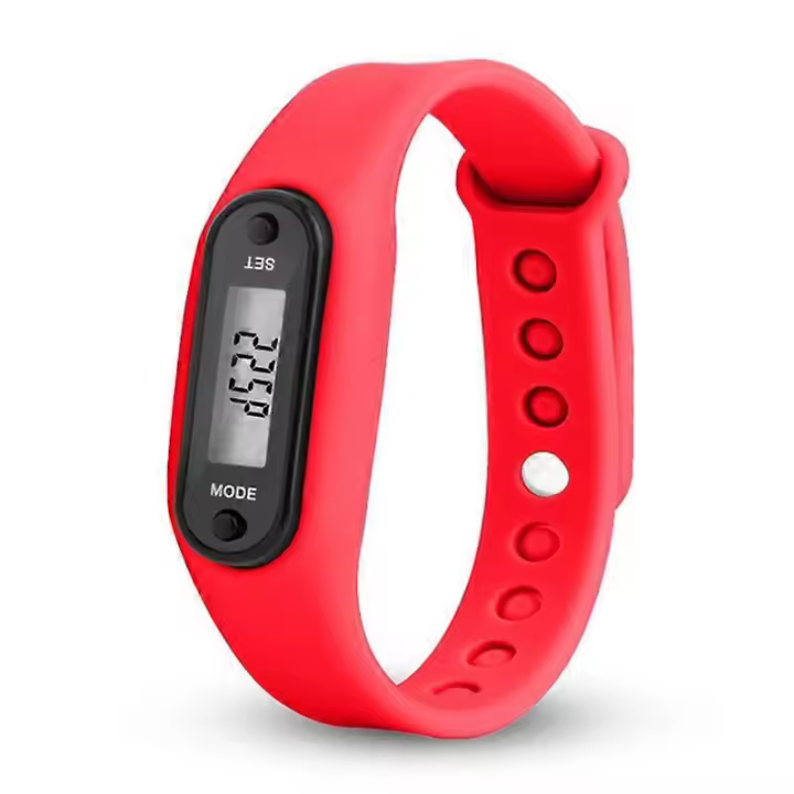 Paso cuenta actividad Tracker fitness deporte reloj muñeca podómetro LCD adulto Niño - 1