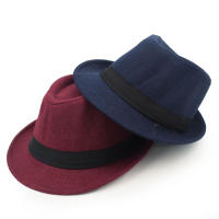 Gorro De Paja Británica Unisex Para Hombres De Medio Age Gorro De Cuero Ganchillo Invierno Otoño Fiesta Boda Magia Caps - details 2