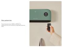 CREATE - Calefactor cerámico de pared o suelo con WiFi - WARM WALL PRO 2000W - details 1