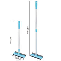 Limpia Ventanas 2 En 1 Cepillo Limpiador De Casa Herramientas De Limpieza Con Varita Telescópica Esponja Escobilla Para Vidrio Ajustable - details 13