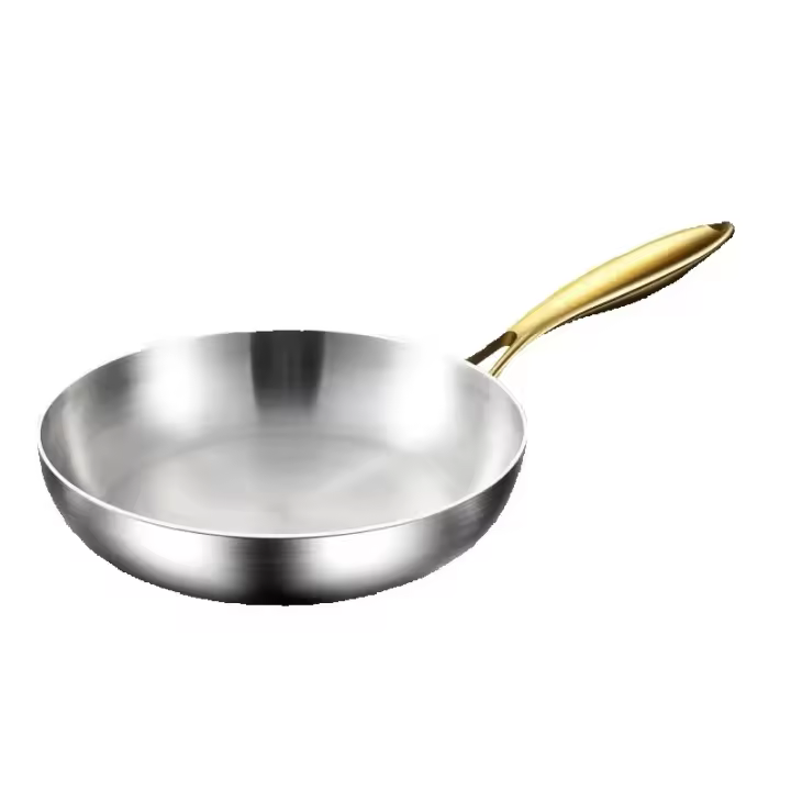 Porcheddu sartén de freír 28cm Arce inoxidable 316 antiadherente para estove Gas y inducción cocina universal sin tapa - 1