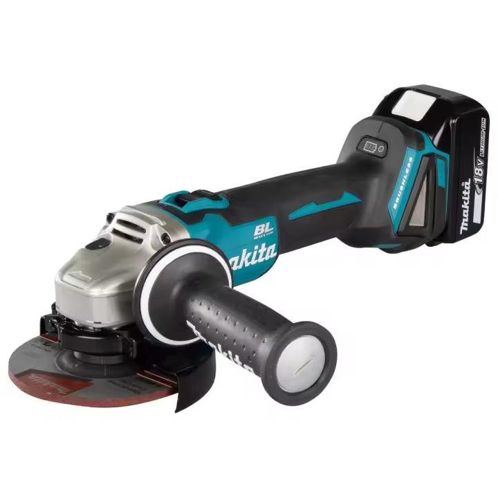 MAKITA - DGA504Z Miniamoladora LXT® MAKITA, compacta y potente para trabajos de corte y desbaste con comodidad - 1