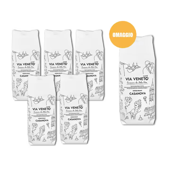 PROMO 5 1 Café en trigo Via Veneto Mezcla Casanova 500 gr - 1