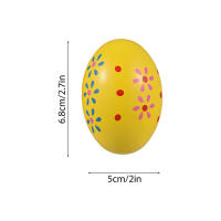 Juguetes Educativos Para Niños 12/6 Pcs Huevo De Pascua Con Instrumentos Musicales De Percusión Plásticos Para Aprendizaje Musical - details 5