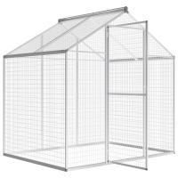 vidaXL Pajarera Exteriores Jaula Nido Casita Aves Pájaros Mascota Jardín Patio - details 2