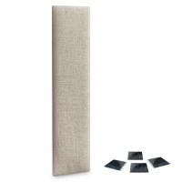 DHOME Juego de Paneles Tapizados de Lino Pack Autoadhesivos para Pared Acústicos Absorbentes Protección - details 7