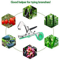 Máquina De Atado De Jardín Herramienta Para Ramas De Plantas Cinta De Tapa Para Uvas Tomates Pepinos Pimientos Flores - details 8