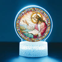 Lámpara Nocturna LED De Jesus Para Decoración De Habitación USB Regalo De Navidad Luz De Regalo Para Fiesta De Año Nuevo - details 11