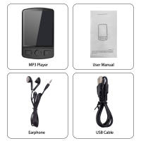 Reproductor MP3 Bluetooth 5.2 Con Pantalla De 1.77 Pulgadas Y Altavoces Calidad De Sonido Lossless Grabación E-Book Video - details 18