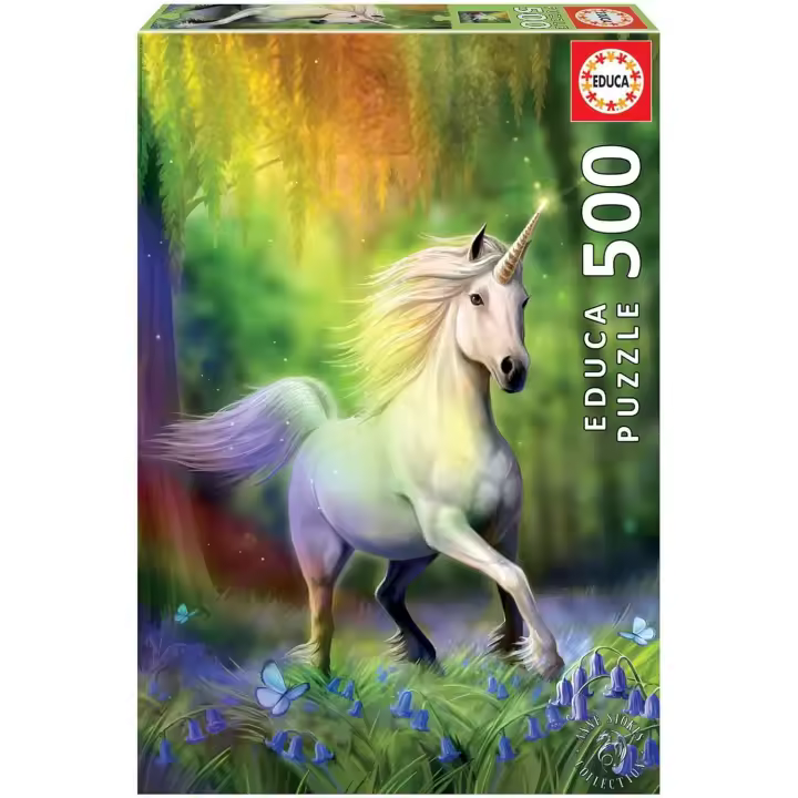 Educa - Puzzle de 500 Piezas  Persiguiendo el Arco Iris. Incluye Pegamento Fix Puzzle + 11 años .Educa 18448 - 1