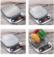 Escalas Electronicas Balanzas Electronicas De Cocina Básculas De Cocina Balanzas De Cocina De Acero Inoxidable Alta Precisión Material Medicinal - details 4