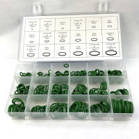 Kit De Anillos De Sellado De Goma O Para Sistema De A/C De Coche R134a Conjunto De Anillos De Sellado De 18 Tamaños De Alta Calidad - details 1