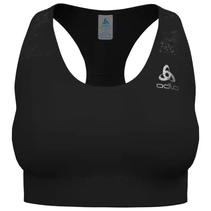 Odlo Sujetador Deportivo Essential Print Negro - 1