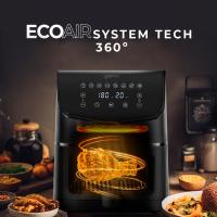 Freidora De Aire Sin Aceite Yoevu Ecofry 5.5 L 1700W - Pantalla Digital LED Táctil - Diseño Exclusivo Y Compacto - 12 Programas Preconfigurados - details 1