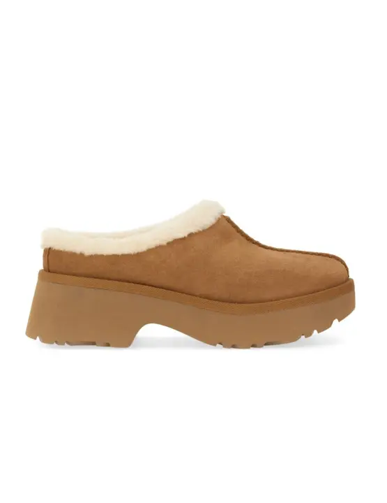 Zuecos UGG Classic Mini Crescent Mujer Marrón - 1
