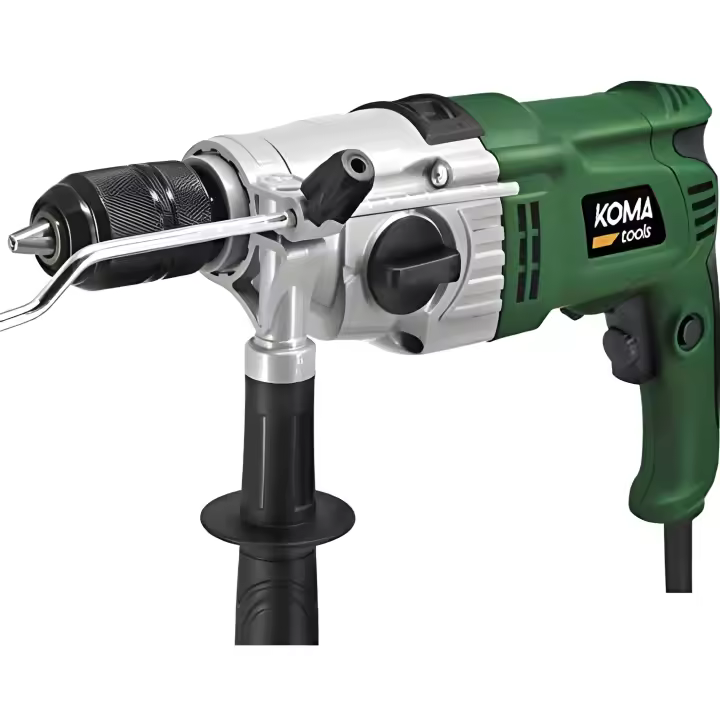 Taladro percutor 1050w 13x39x26cm koma tools - 1