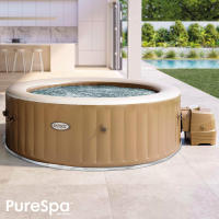 Spa hinchable INTEX 6 personas Bubble Massage Sahara - details 1