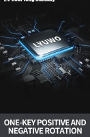 LYUWO Taladro Eléctrico Recargable De 16.8V Sin Escobillas Multifuncional Para El Hogar Con Velocidad Variable Herramienta De Pistola Para Madera Piedra Acero Y Ladrillo - details 9
