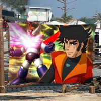 Bandera De Camping Goldorak Grendizer De Alta Calidad Impresión De Banderín De Artesanía Estilo Ambiente Para Exterior E Interior - details 6