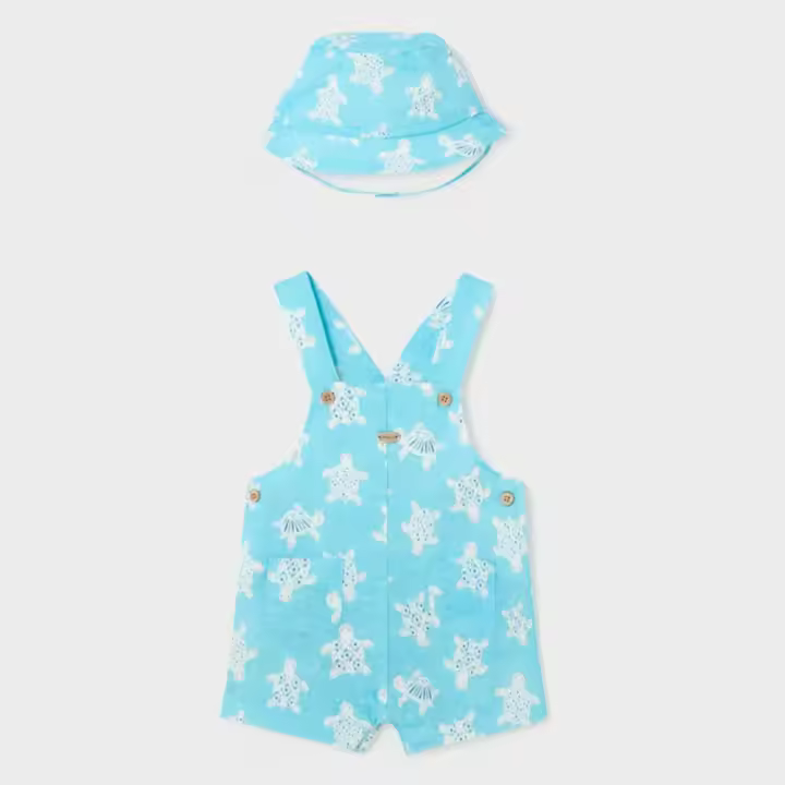 Mayoral Pelele Peto punto combinado de bebé Niño 1613 CAPRI ropa niños Summer ROYALE CORDONETS - 1