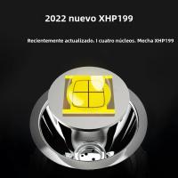Linterna Frontal LED Potente XHP199 Para Pesca Y Camping Recargable USB 18650 Lámpara Frontal Con Ángulo De Haz De 180° Fuente De Luz LED Batería De Litio Metálico Impermeable - details 3