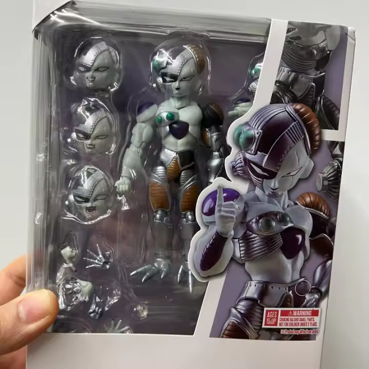 Figura De Acción Dragon Ball Z SHF Mecánica Frieza Artificial Personaje Modelo Villano Rey Decoración De Escritorio Juguete Regalo Para Fans De Anime 12cm - 1