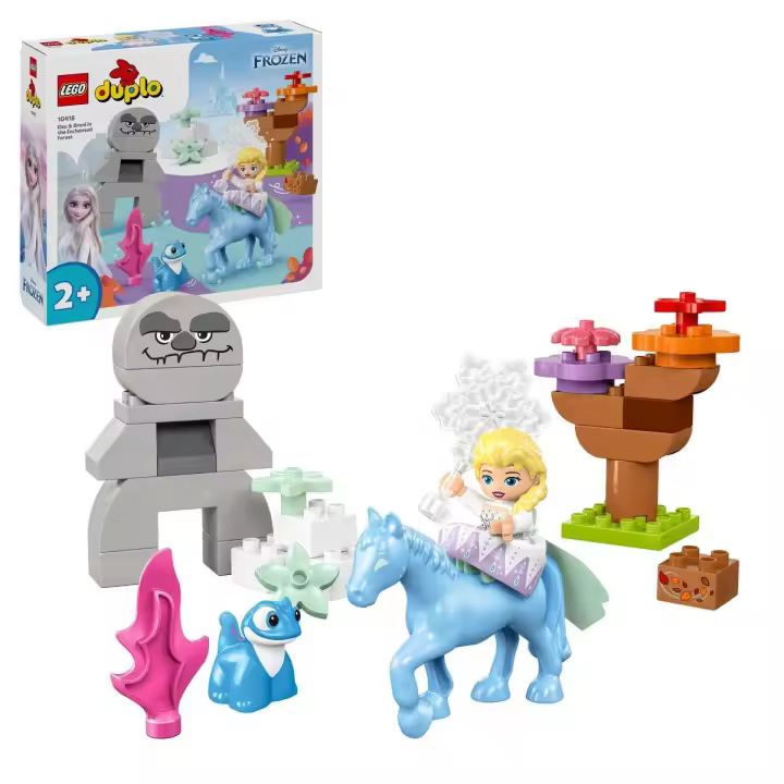 LEGO 10418 DUPLO Disney Elsa y Bruni en el Bosque Encantado Set - 1